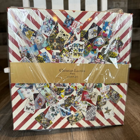 Christian Lacroix Madison De Jeu Two Sided puzzle • New in Box/Sealed - Picture 1 of 9